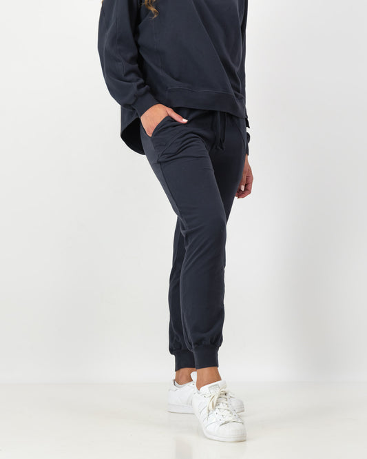 Trackpants Cotton Overdyed