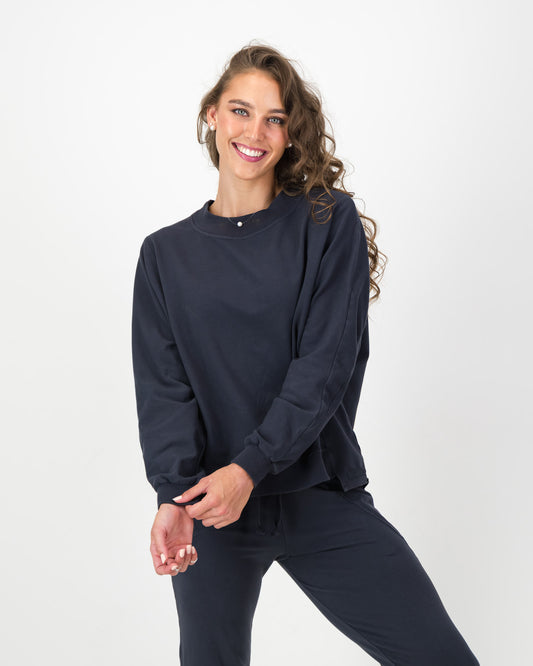 Batwing Sweatshirt Overdye