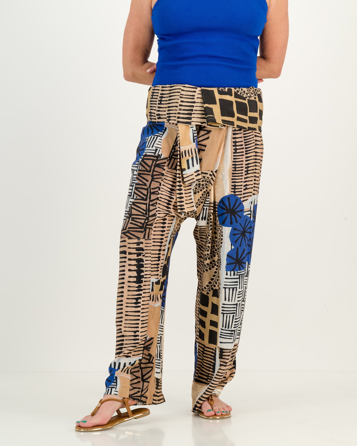 Tie Pants - Hello Africa
