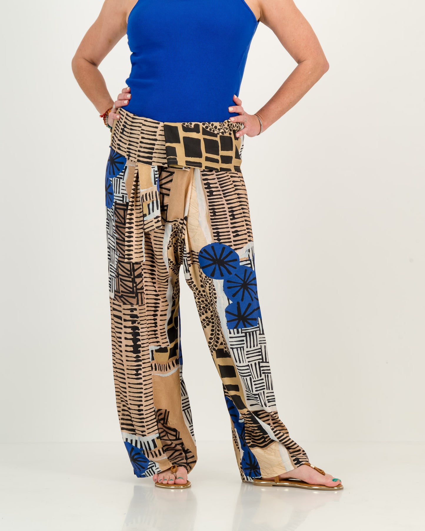 Tie Pants - Hello Africa
