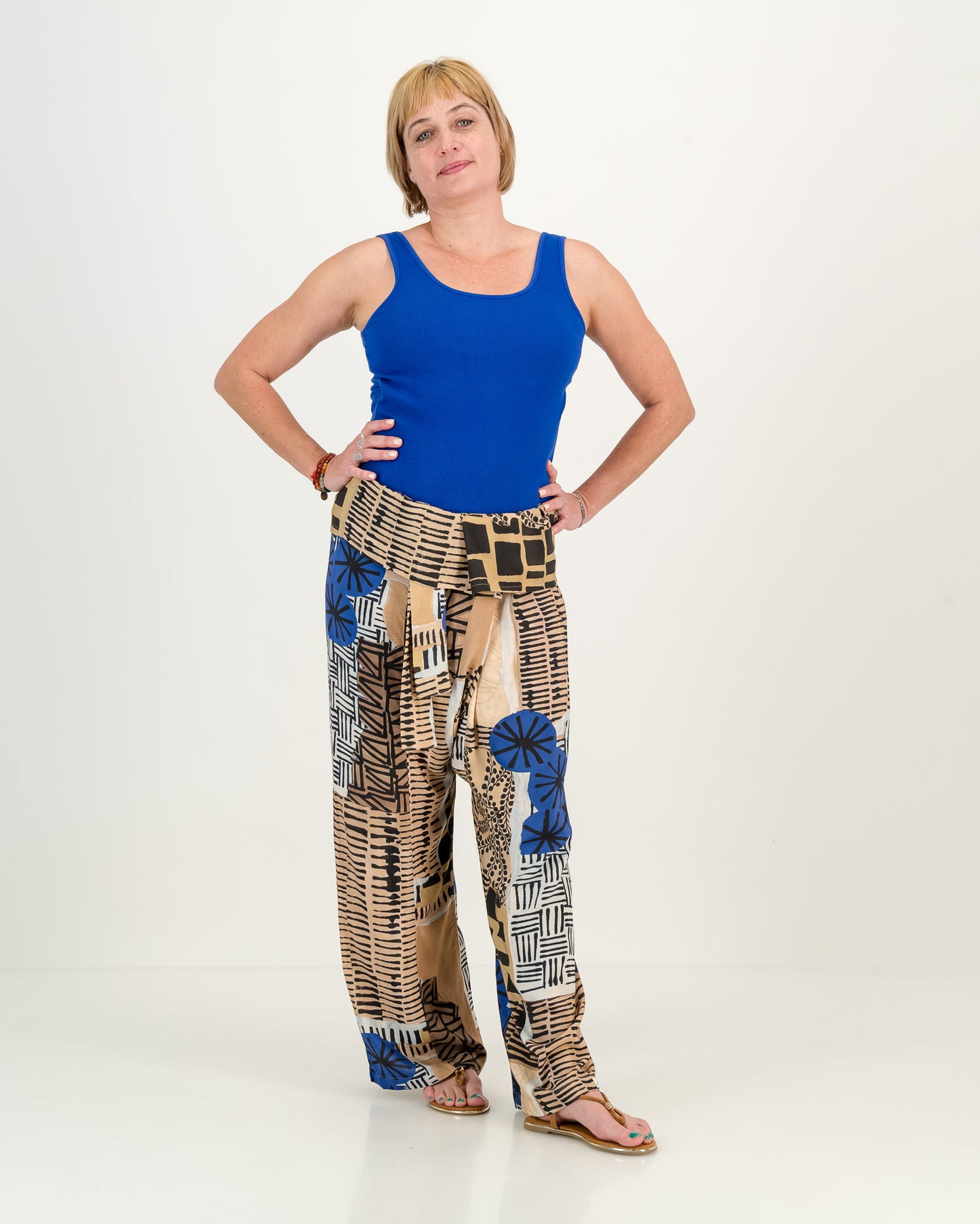 Tie Pants - Hello Africa