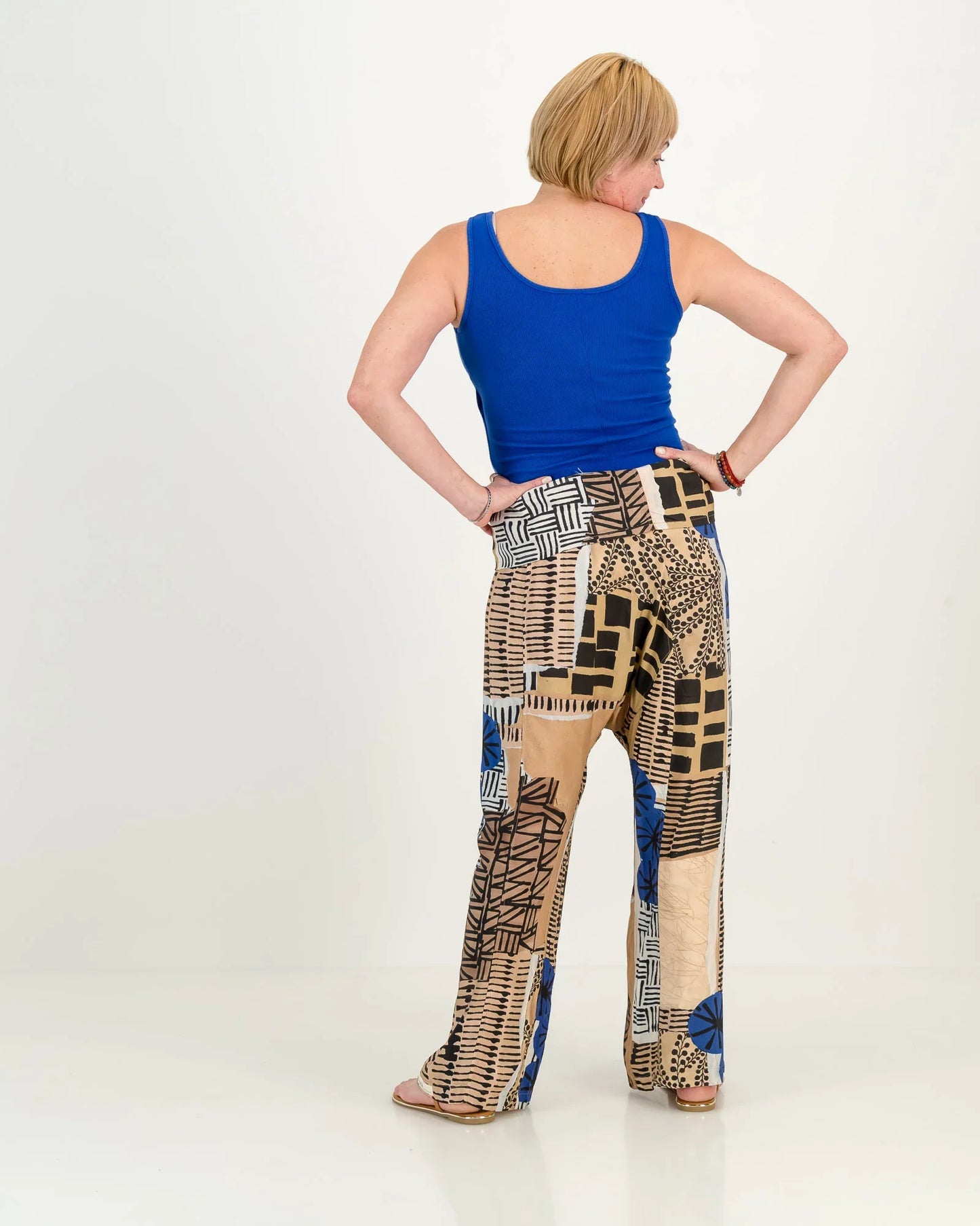 Tie Pants - Hello Africa
