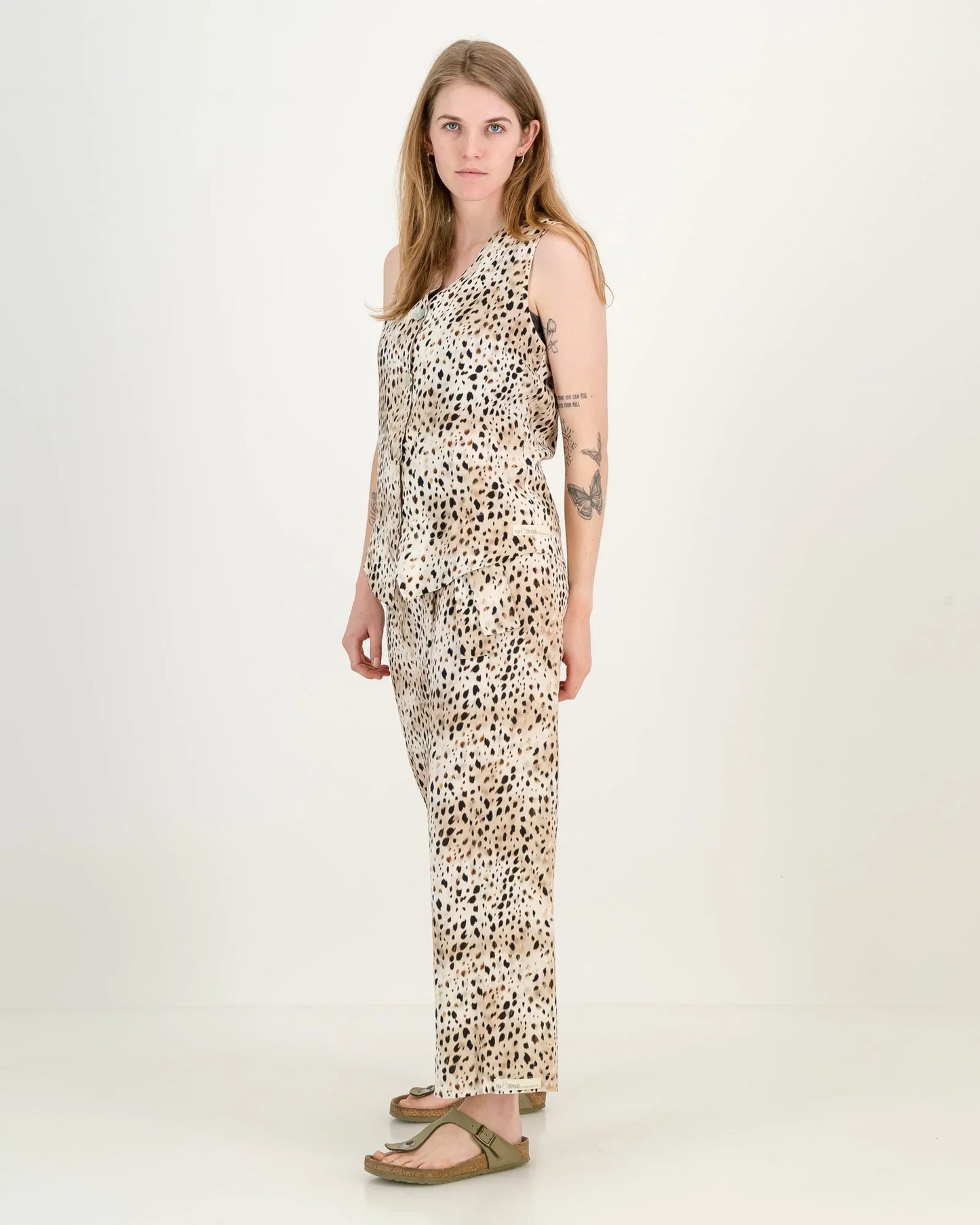 Printed Waistcoat - Animal Print