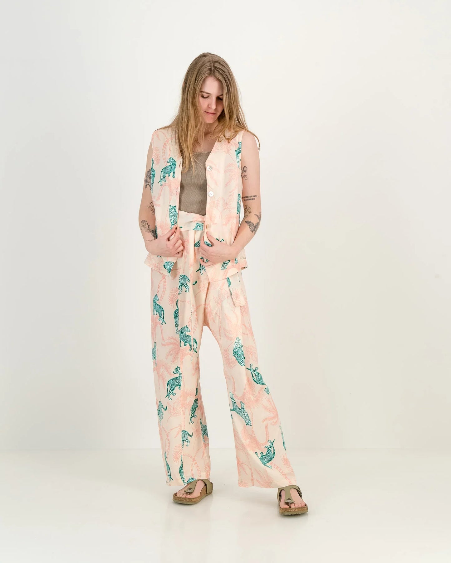 Printed Waistcoat - Tiger Tiger