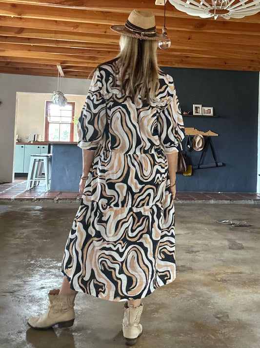 Boho Dress - Organic Cotton