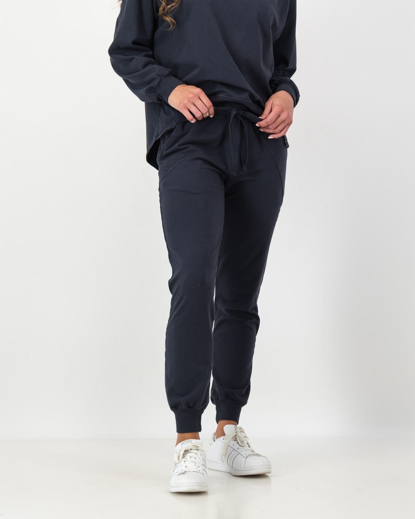 Trackpants Cotton Overdyed