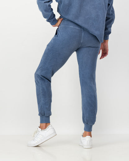 Trackpants Cotton Overdyed