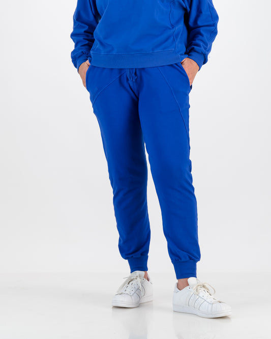 Trackpants Cotton Overdyed - Azul Blue
