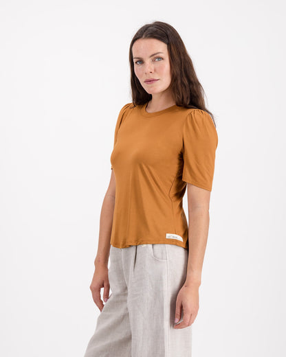 Bamboo Puff Sleeve T-Shirt