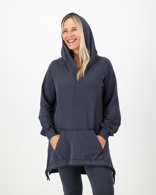 Long Overdyed Hoodie