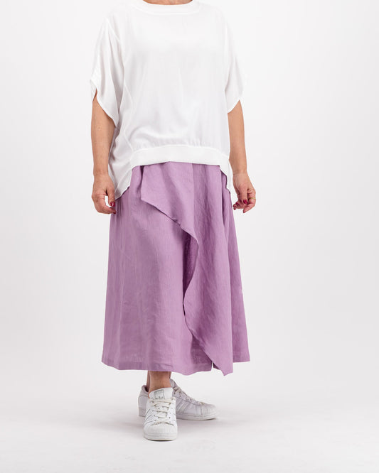 Serenity Pure Linen Skirt